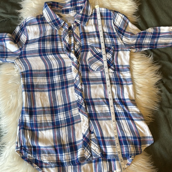 A n t h r o p o l o g i e • Rails plaid coastal cowgirl button down - Picture 9 of 9